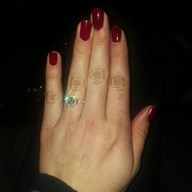 Lets see those beautiful engagement rings