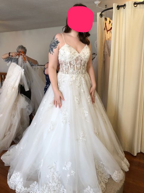 Got my dress back after alterations & just have to share! 4