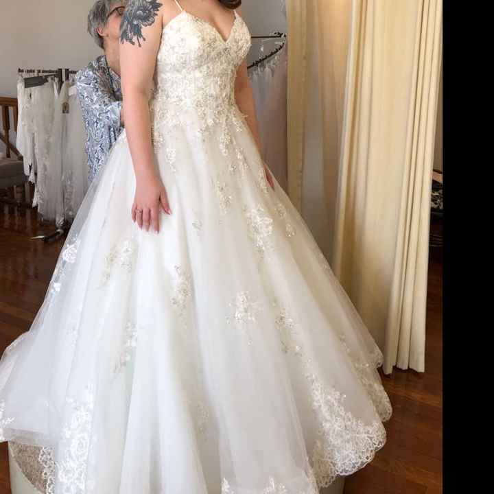 Help me deal with the temptation of trying on a new dress - 2