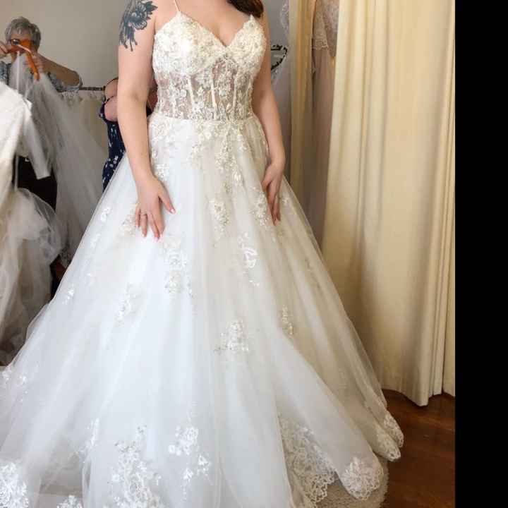Help me deal with the temptation of trying on a new dress - 3