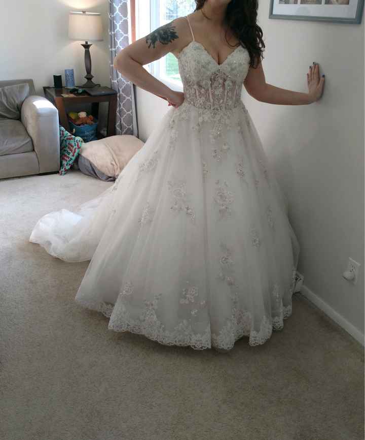 Got my dress back after alterations & just have to share! - 3