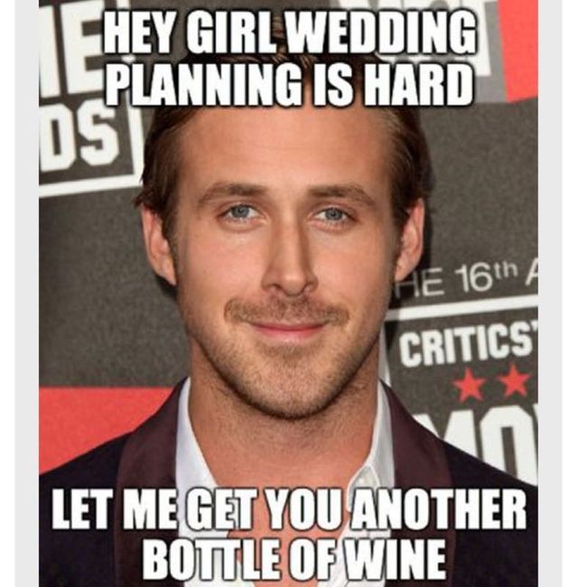Going nuts over this wedding thing