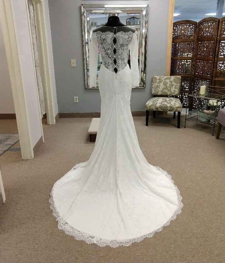 Selling vintage chic wedding dress - 3