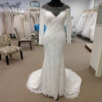 Selling vintage chic wedding dress - 1