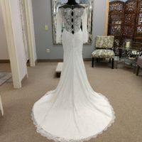 Selling vintage chic wedding dress - 3