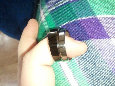 our JVL wedding bands. *pics*