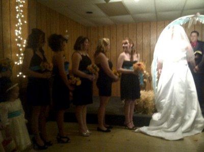 Black bridesmaids dresses -- need some help with pictures!