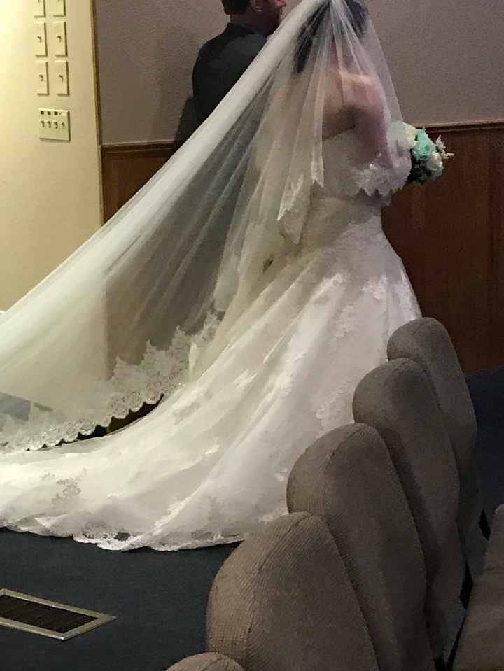 loooong veil