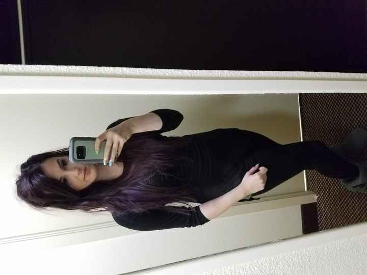 My hair is Purple!