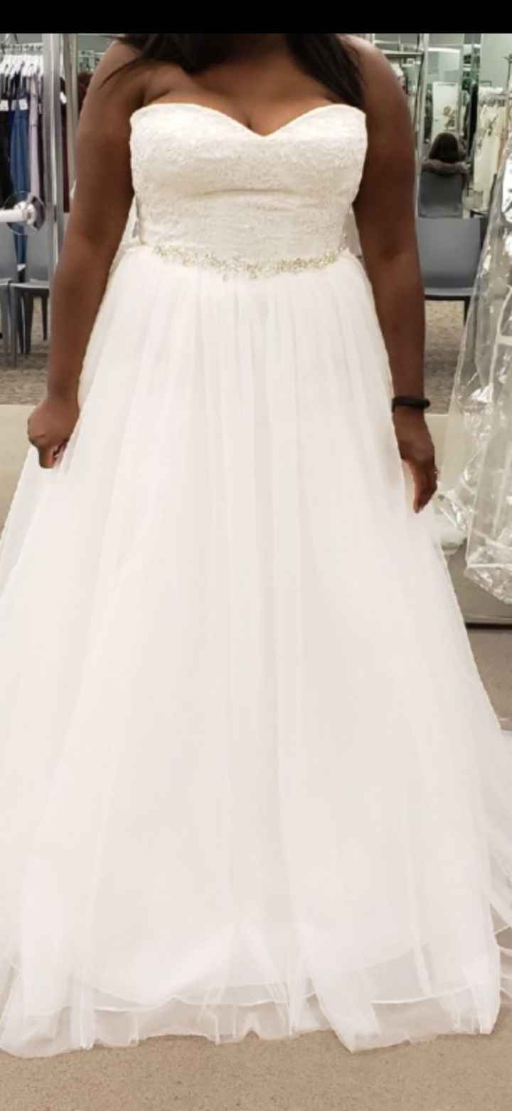 David's Bridal Gown-Clearance $549
