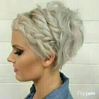 Short/Medium Hair Updo