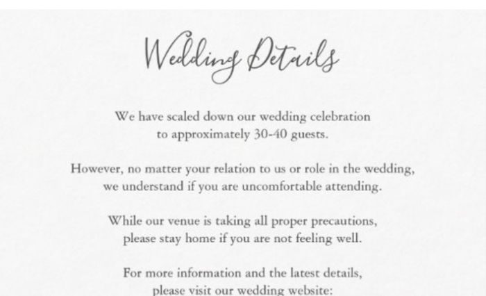 Invite with disclaimer 1