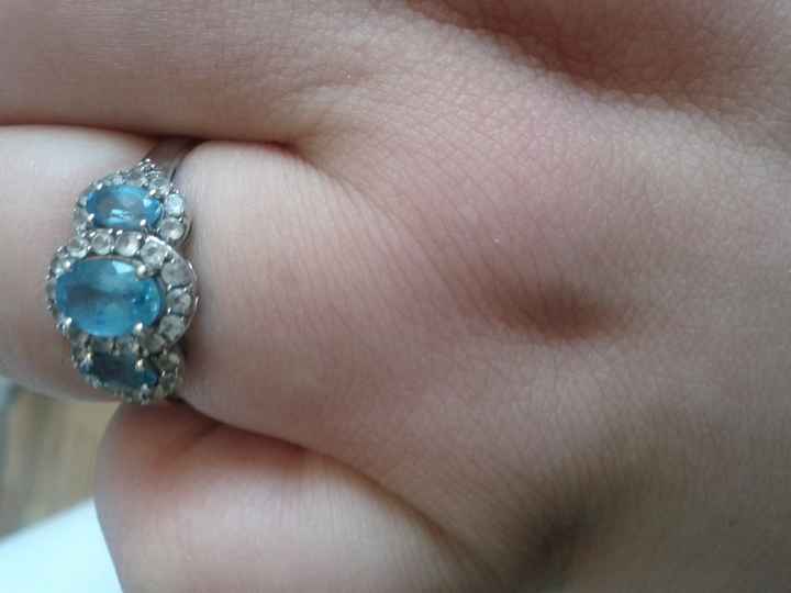 My sapphire engagement ring... show me yours?