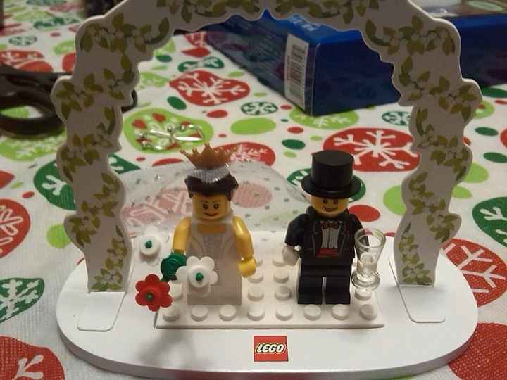 Our cake topper!