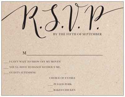 Feedback on Wedding Invitation and rsvp Card? - 1
