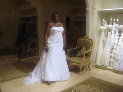 wow!!!! I brought my dress home on Monday!