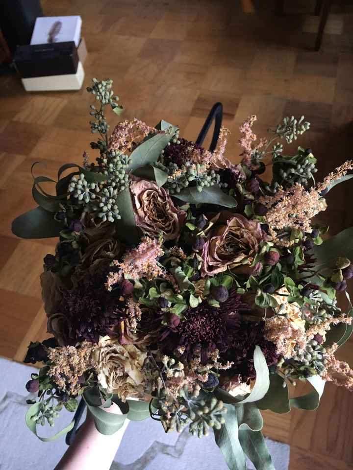 What did you do with your dried flowers?