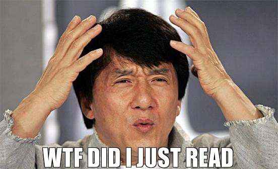 You won't believe this.