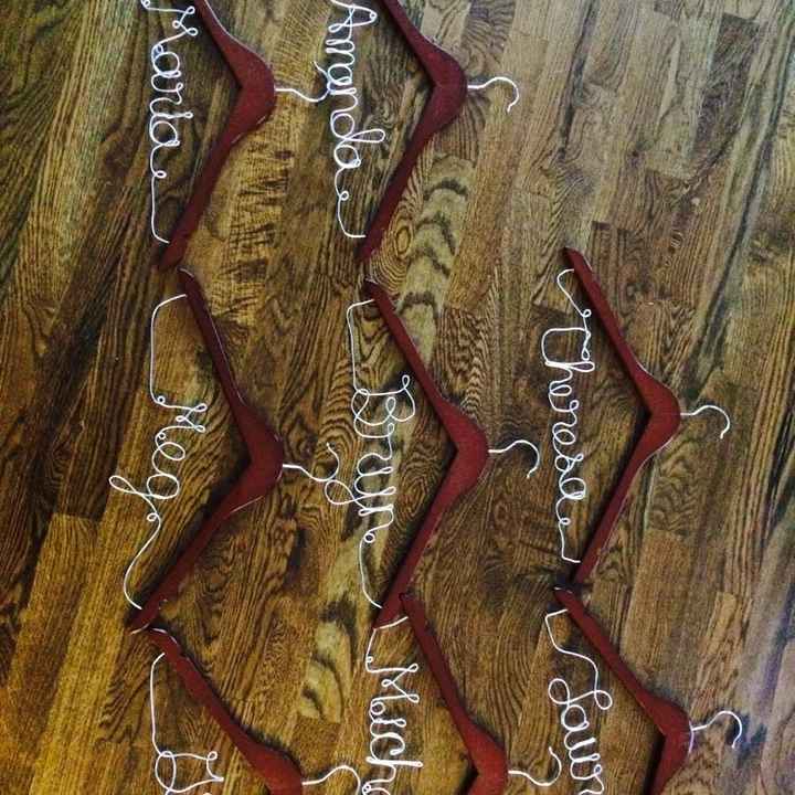 Wedding hangers