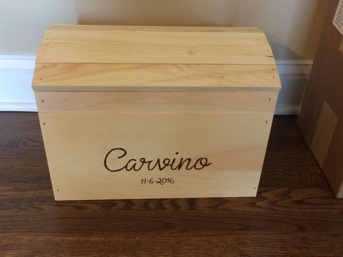 Want to brag on your card box?