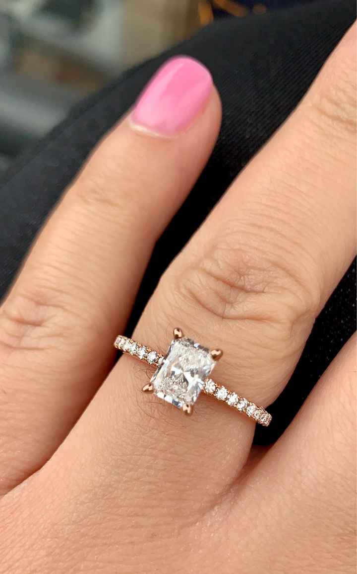 Can i see your engagement rings?? - 1