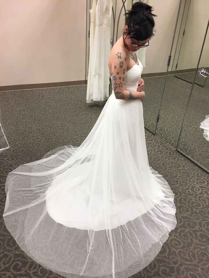 I said yes to the dress!!!