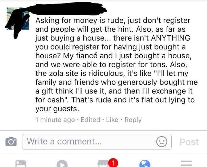 Oh lord, Facebook money requests.