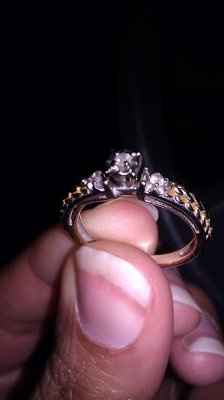 My ring is turning colors... :(