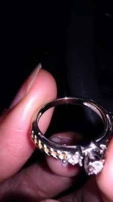 My ring is turning colors... :(