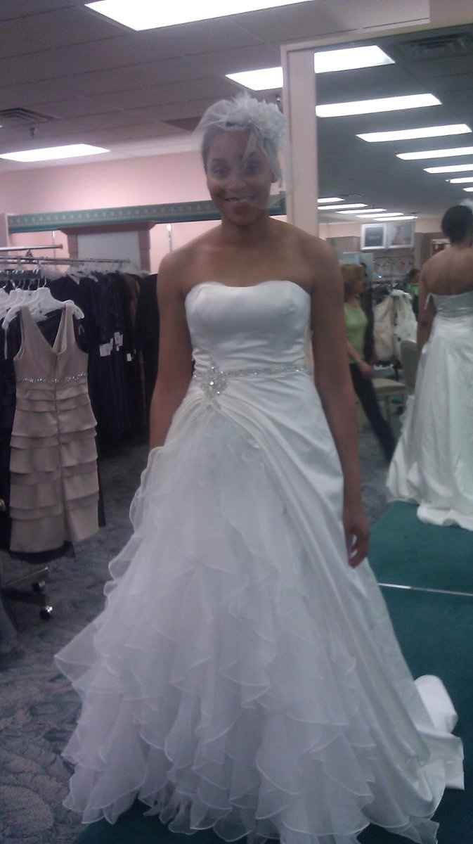 How do you feel when you see someone with your dress?