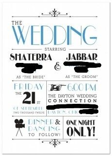 Need help choosing our invitations. Received proofs today!