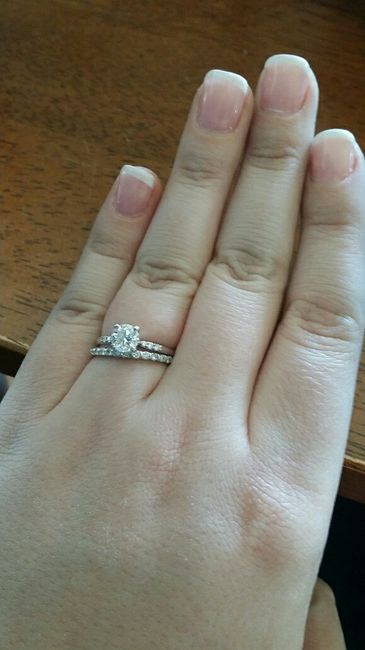 Wedding band that goes with my solitaire e-ring?