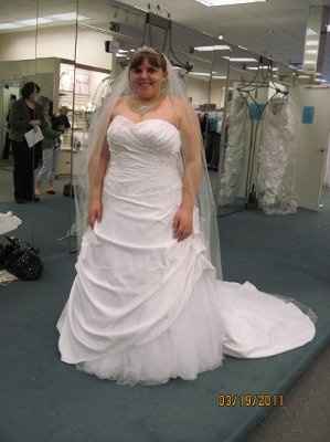 So you said yes to the dress.... now let's see it! :)