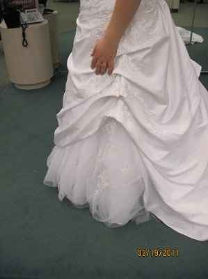 So you said yes to the dress.... now let's see it! :)