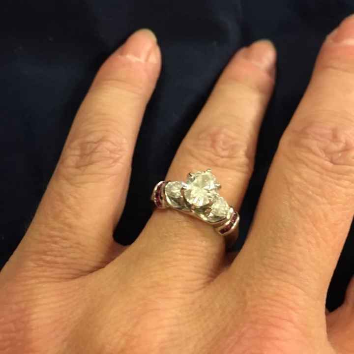 New engagement ring- show me your rings!