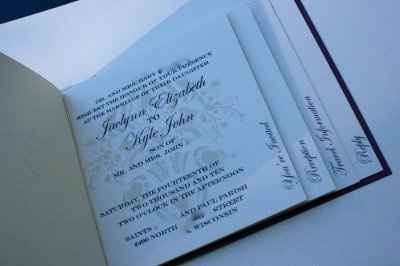 Attempt One at invitations (pic included) Need some input PLEASE!
