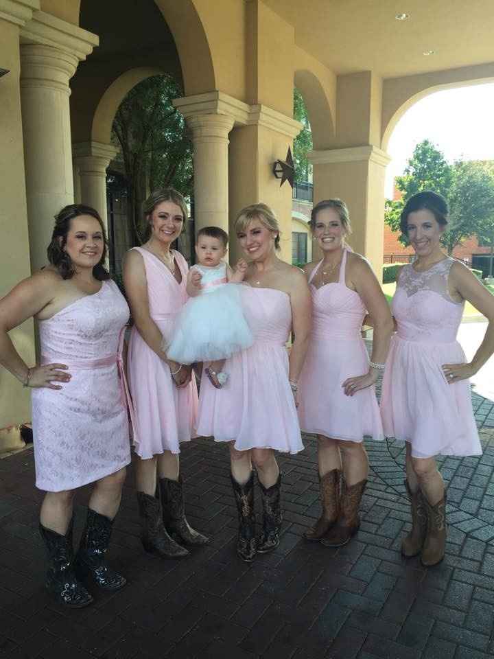 Mismatched Bridesmaid Dresses??