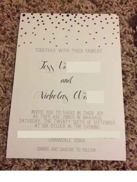 DIY Wedding Invitations --Help!