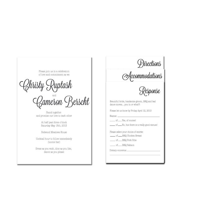 Opinion: How does this RSVP look?