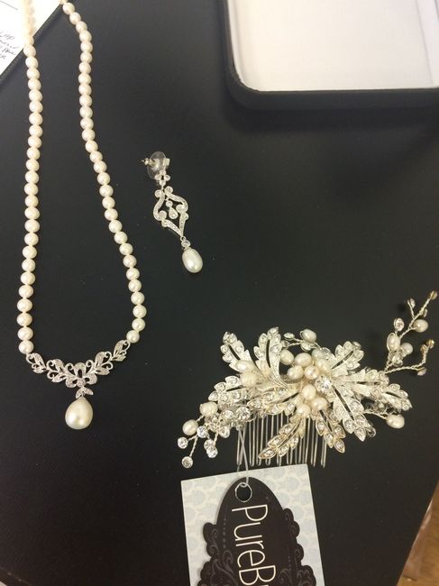 Wedding day jewels!