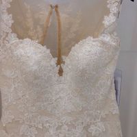 Adding sleeves to wedding dress