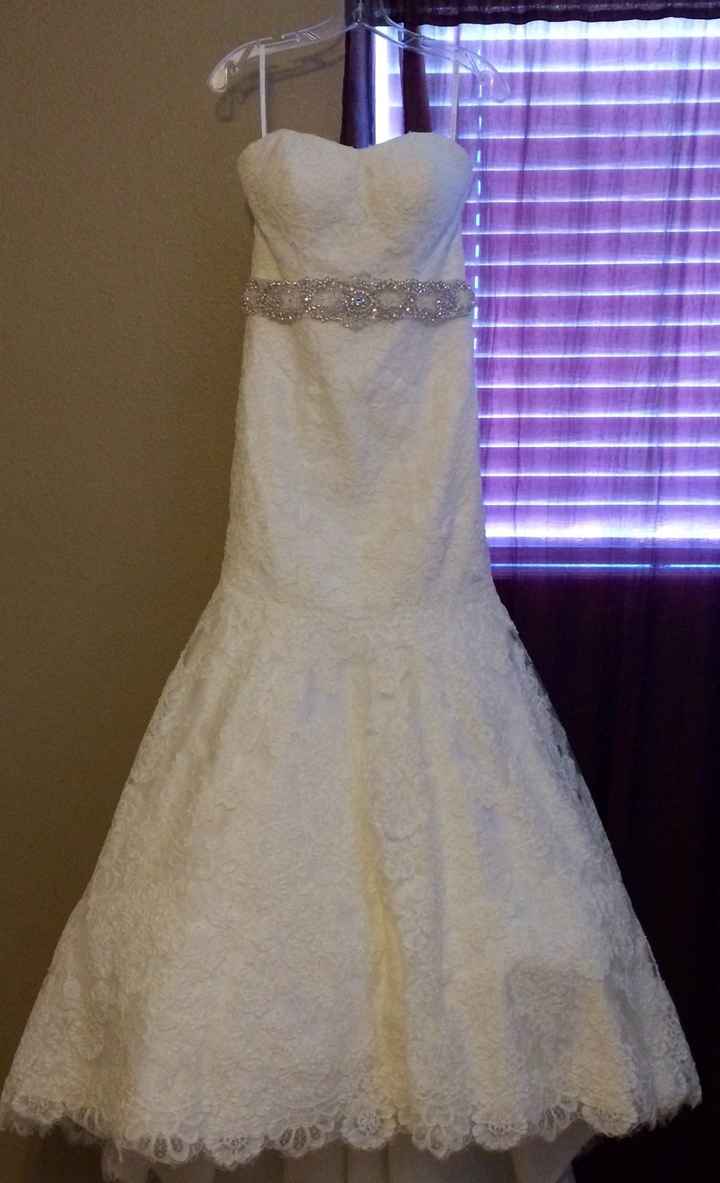 Final Fitting. Got to take my dress home! (Pics)