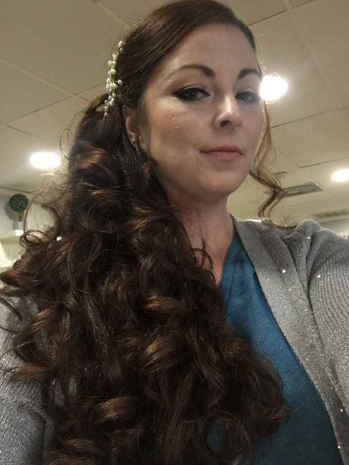 Let me see your wedding hair!