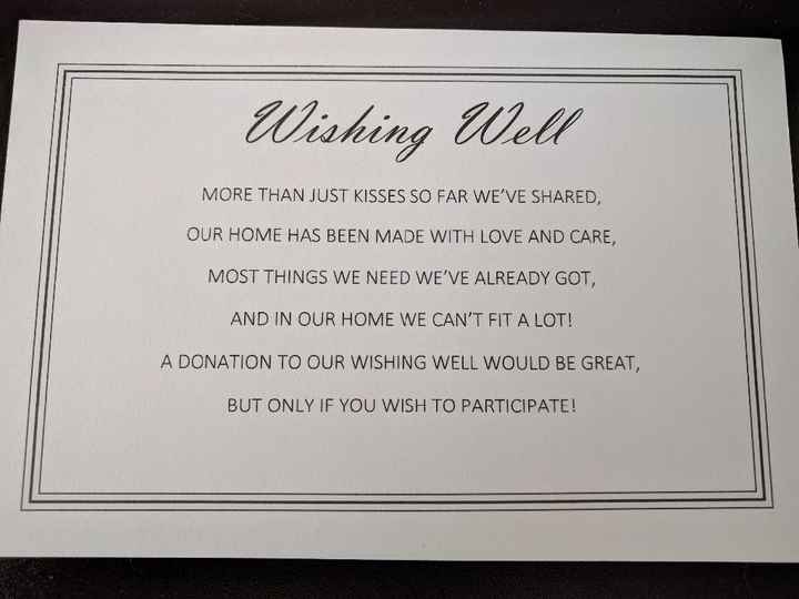 Wishing Well Insert