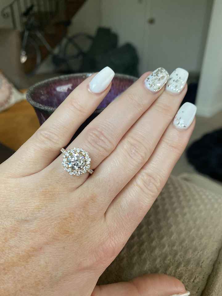 Rings! 1 carat with halo vs 1.5 carat with halo? 9