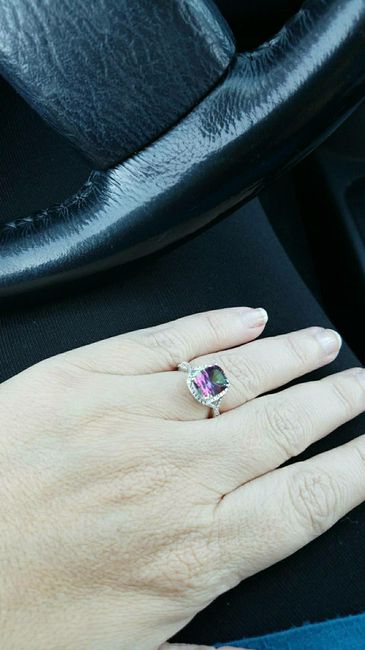 Show me your unique engagement rings! 3