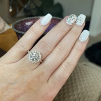 Rings! 1 carat with halo vs 1.5 carat with halo? - 1
