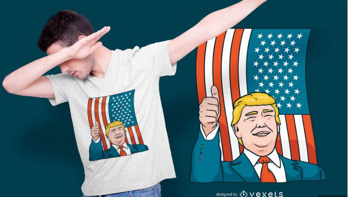 The Cultural and Political Phenomenon of Donald Trump T-shirts 1