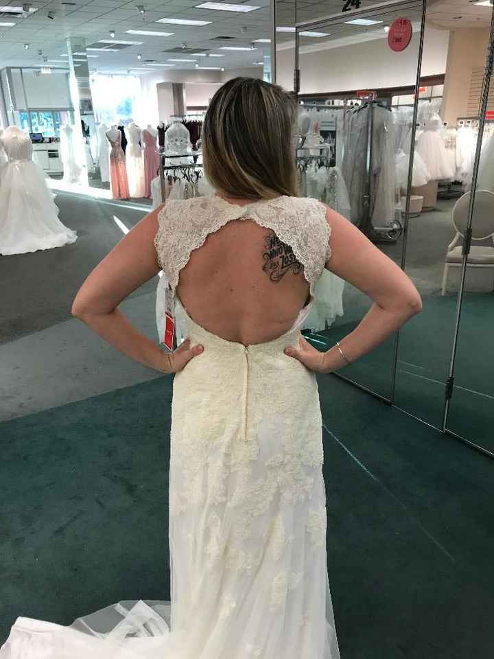 Old Dress Back