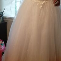 Dip dyed wedding dress - 1